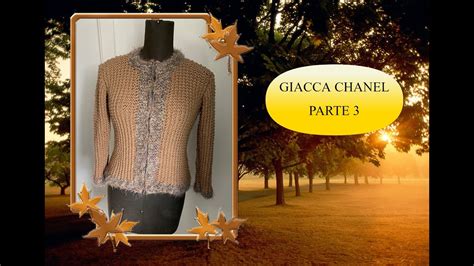 giacca chanel ferri maglia|GIACCA CHANEL PUNTO FERRI parte 1 Alex Crochet tutorial .